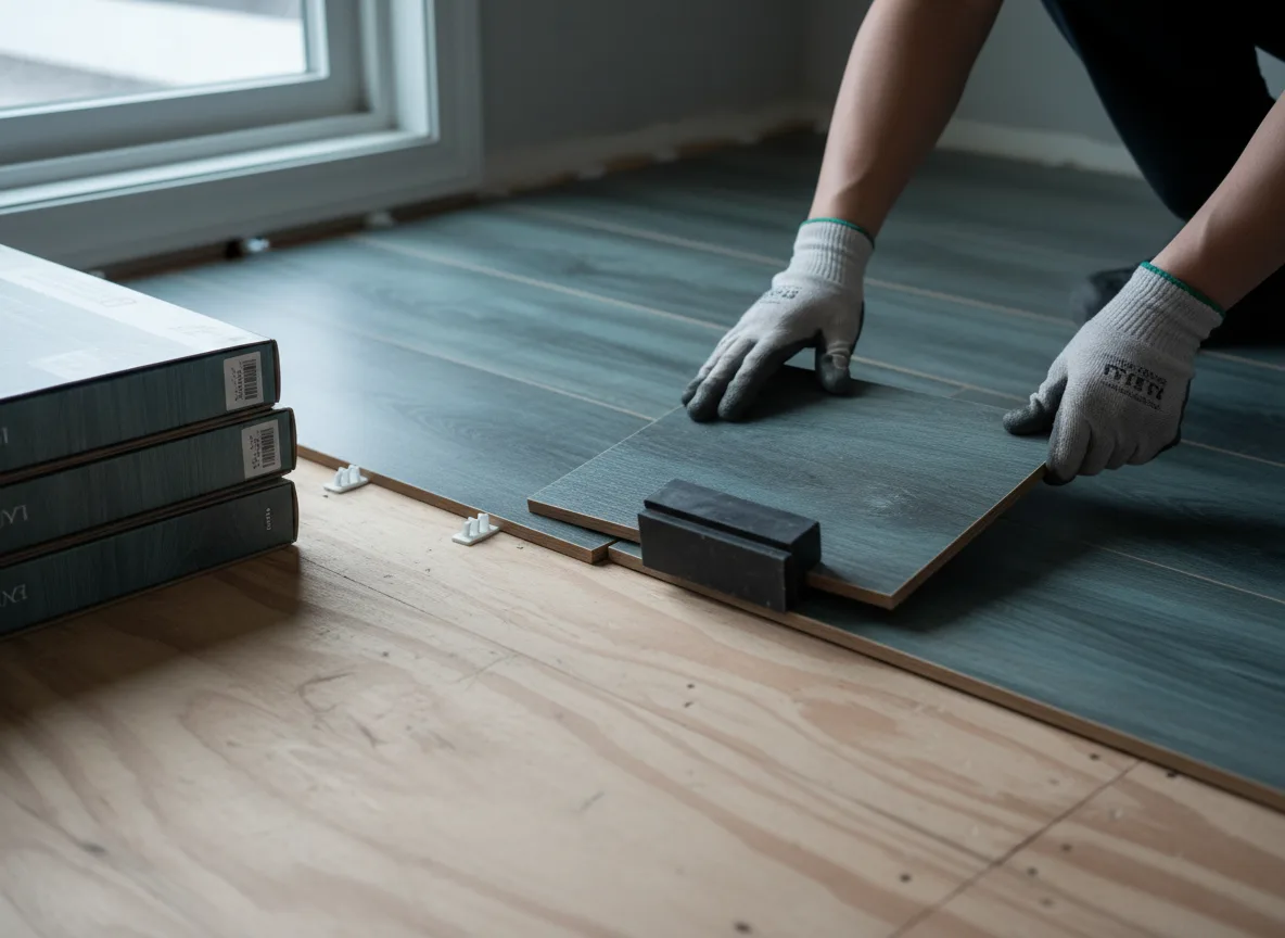 Luxury Vinyl Plank Installation company in Crawford, OK